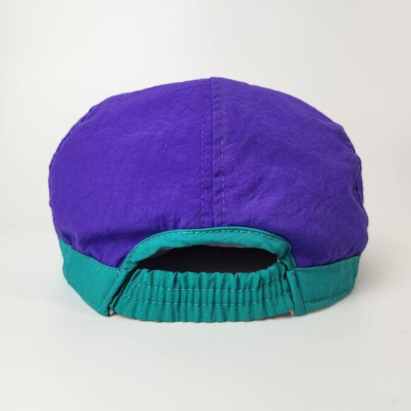 Vtg 80s Alaska Hat Retro Streetwear Futurism Hiphop Urban Trucker Colorblock 90s - Picture 4 of 7